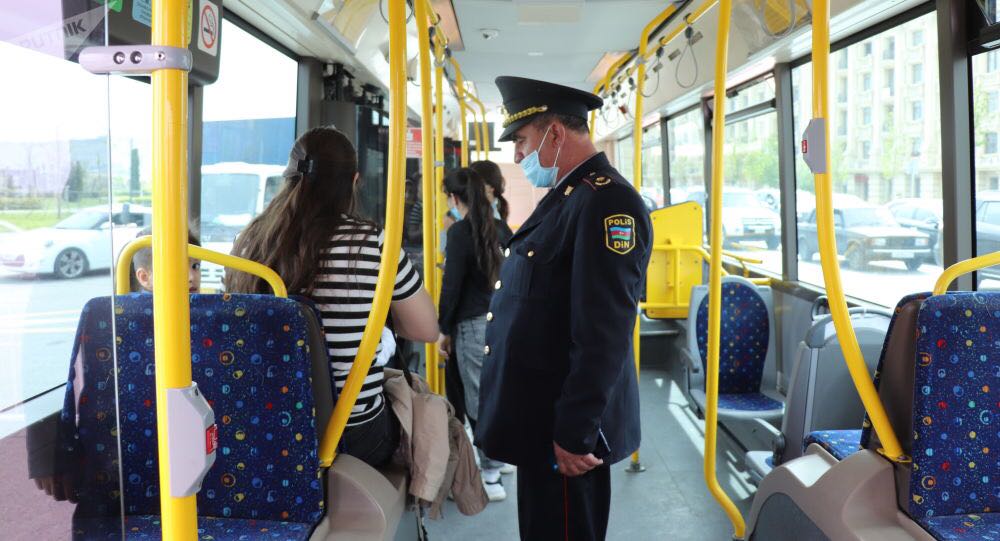 Maska taxmayan şərnişinlər avtobusa buraxılmayacaq