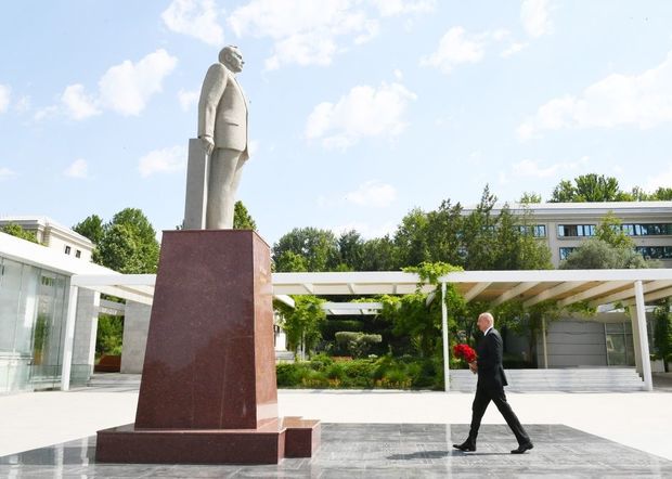 İlham Əliyev Mingəçevirdə