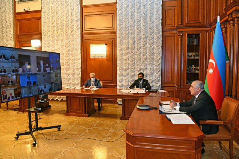 Nazirlər Kabinetində koronavirusla mübarizənin vəziyyəti müzakirə olundu