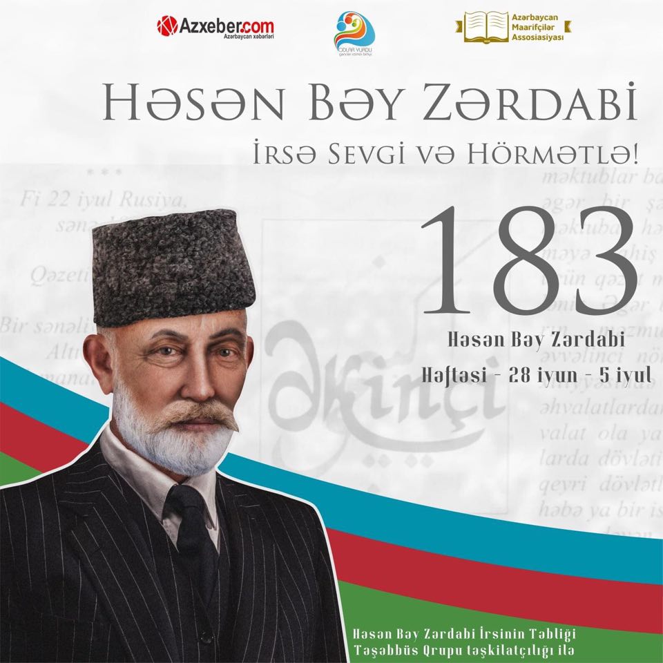 Həsən bəy Zərdabi həftəsinə start verilir