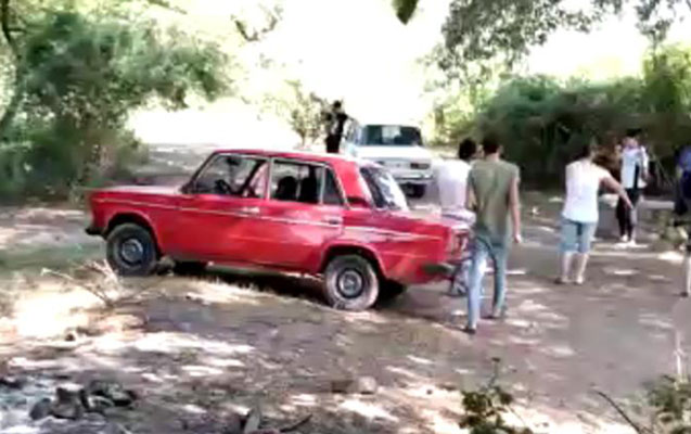 Kür qırağında piknik edənlər cərimələndi - Foto