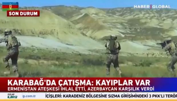Azərbaycan - Ermənistan sərhədindəki düşmən təxribatı Türkiyə mətbuatında -  VİDEO