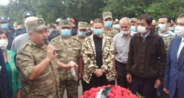 Daha bir şəhidimizlə vida mərasimi keçirilir - FOTO