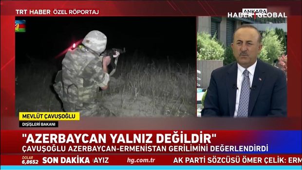 Çavuşoğlu: “Azərbaycan yalnız deyil, bütün imkanlarımızla yanındayıq!” - VİDEO