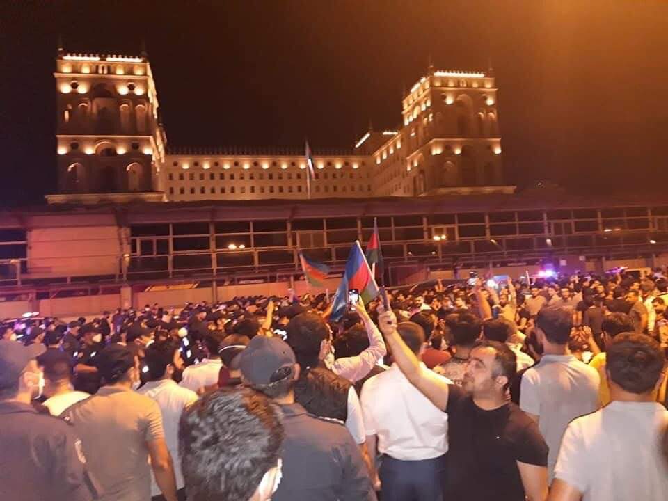 Bakıdakı orduya dəstək yürüşü ilə bağlı DİN-dən AÇIQLAMA