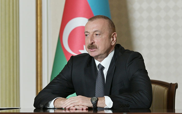 Prezident Ceyhun Bayramovu videoformatda qəbul etdi