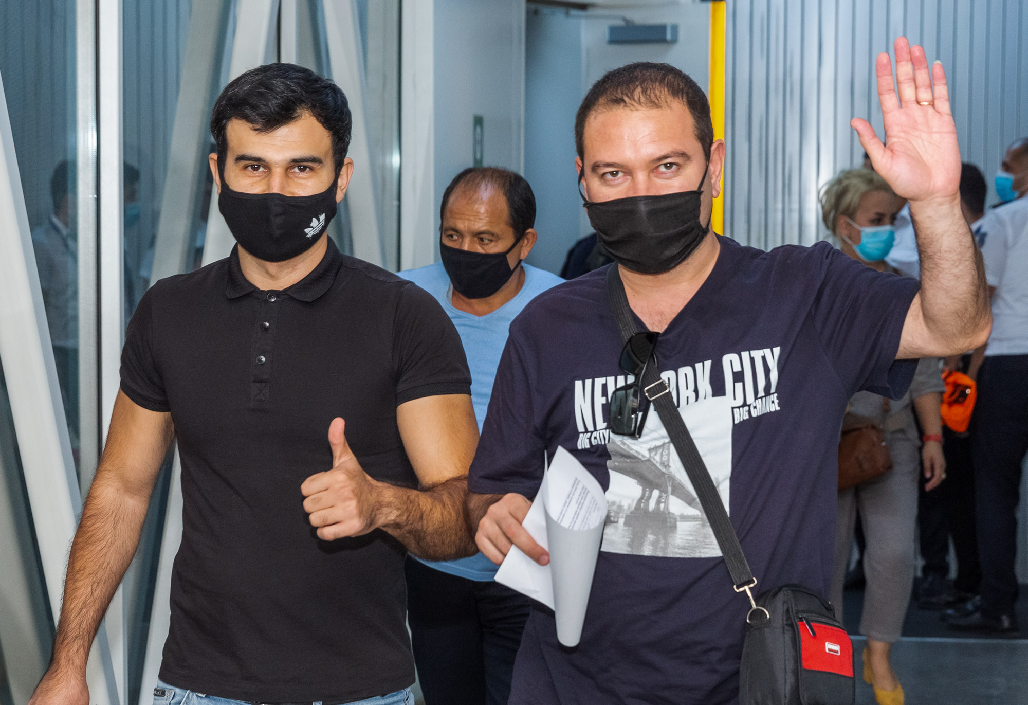 Daşkənddən 159 həmyerlimiz Azərbaycana gətirildi - Fotolar