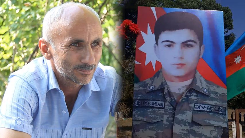 “Mənə şəhidlik qismət olmadı, bu zirvəyə övladım yüksəldi” - VİDEO