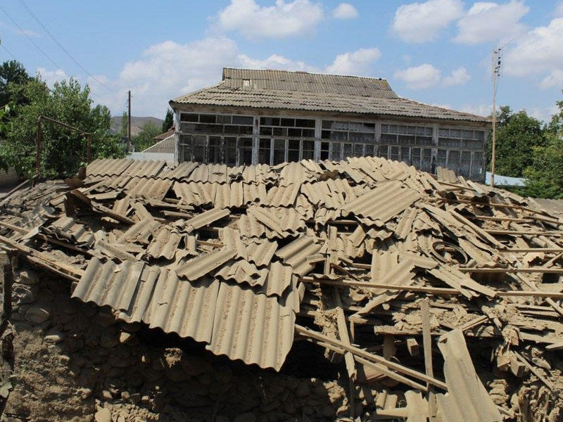Tovuz rayonunun kəndlərinə və dinc əhaliyə dəymiş ziyan qiymətləndirilir
