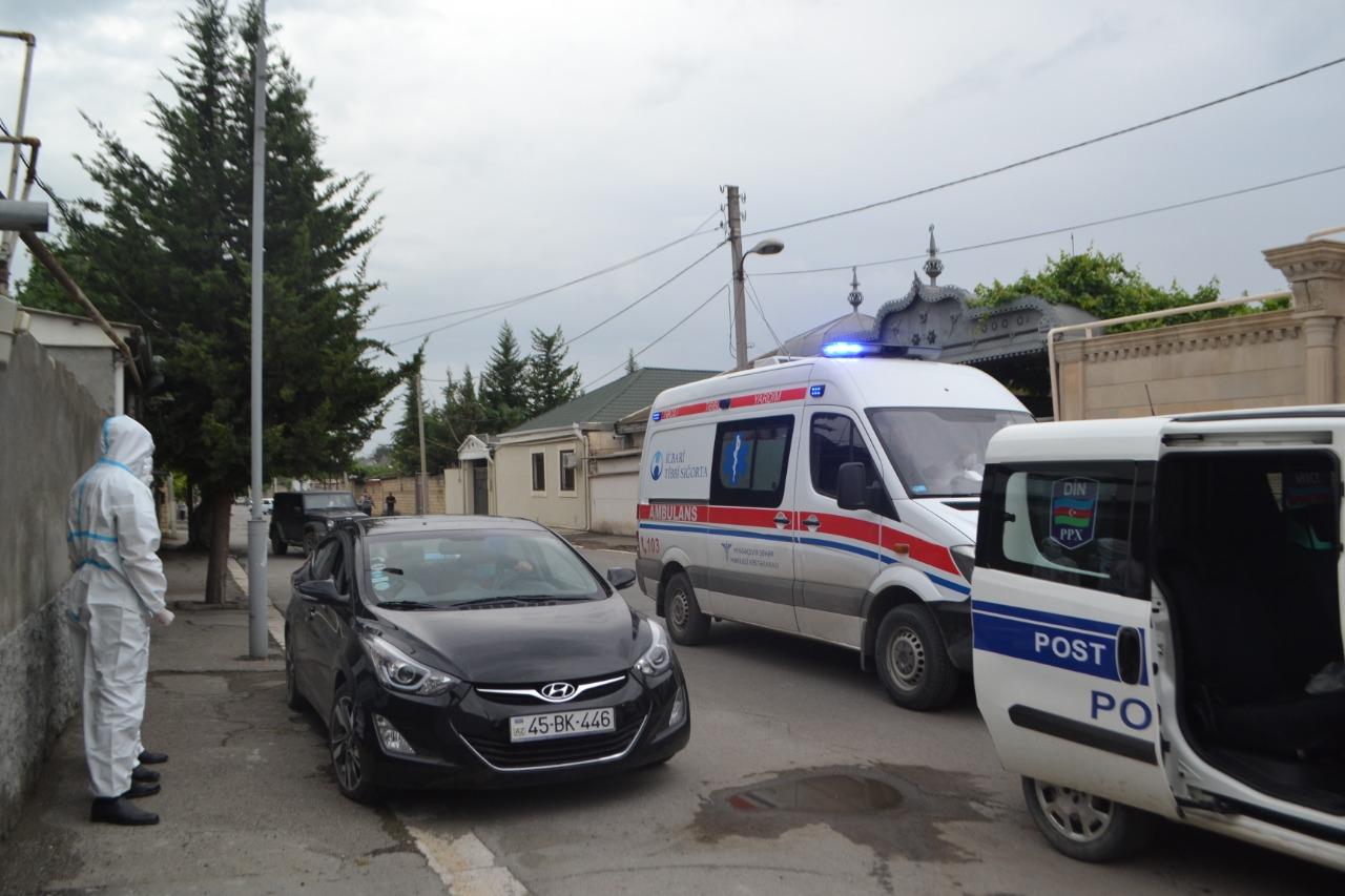 Azərbaycanda evi qanunsuz tərk edən koronavirus xəstəsi saxlanıldı