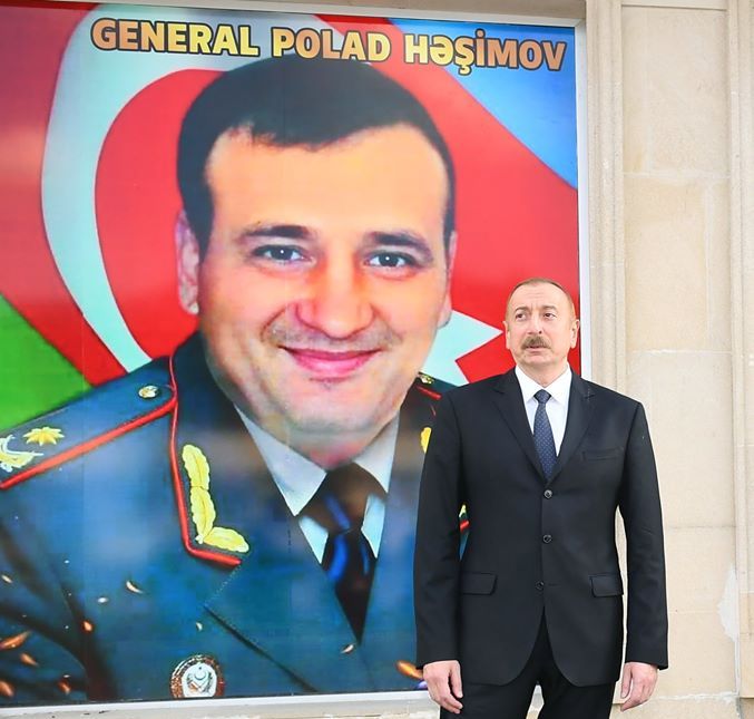 Prezident şəhid general Polad Həşimovla bağlı tapşırıq verdi: Adına küçə veriləcək - VİDEO