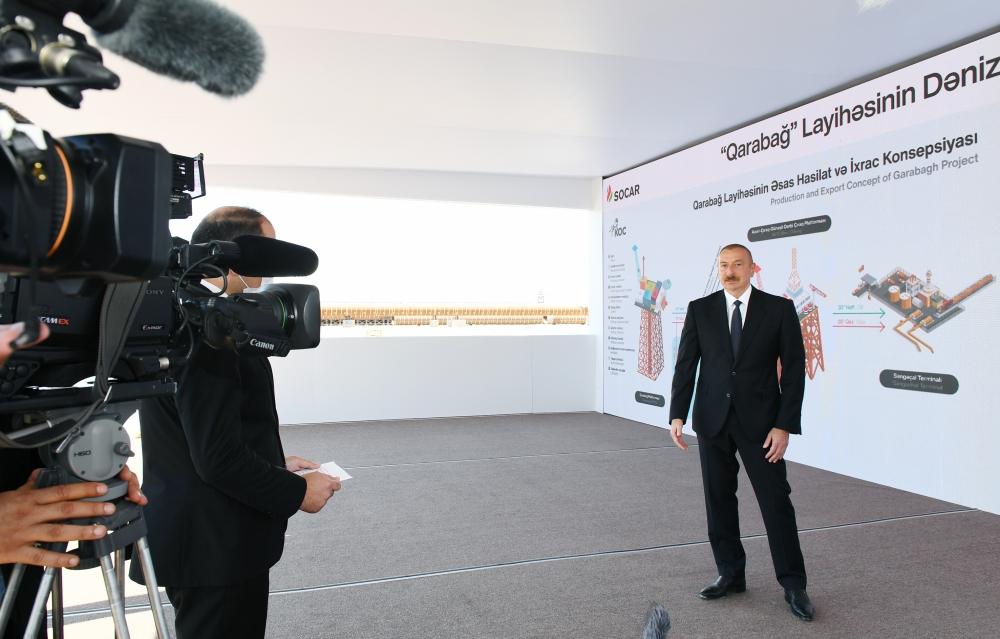 İlham Əliyev: “Bütün layihələr uğurla icra edilir”