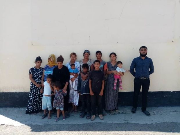 Qanunsuz olaraq Gürcüstana keçməyə çalışan 14 nəfər saxlanıldı: Yeddisi uşaqdır - FOTO