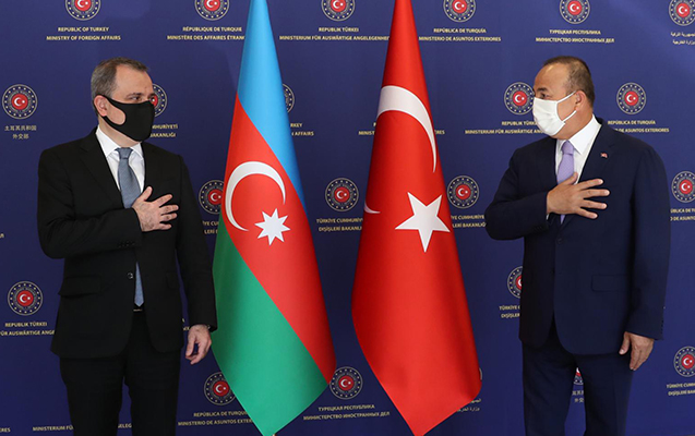 Ceyhun Bayramov Çavuşoğlu ilə mətbuat konfransı keçirir - CANLI YAYIM