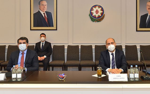 Təhsil naziri Türkiyə səfiri ilə görüşdü — FOTOLAR