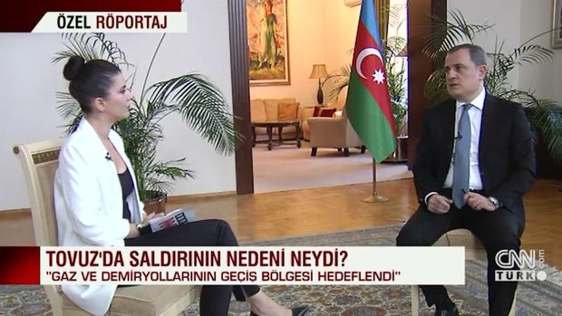 Ceyhun Bayramov “CNNTürk”ə müsahibə verdi — VİDEO