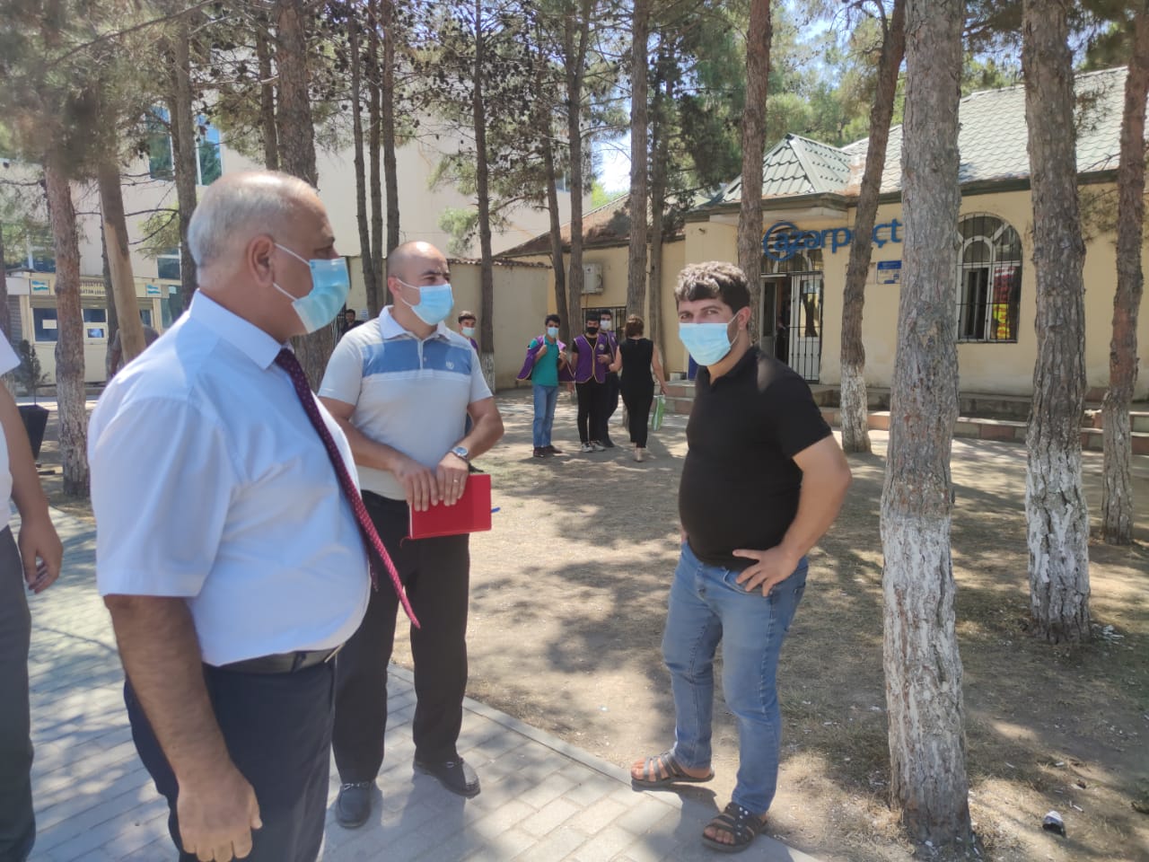 Abşeronda COVİD-19 əleyhinə aparılan təbliğat işləri bu gün də davam etdirilir - FOTOLAR