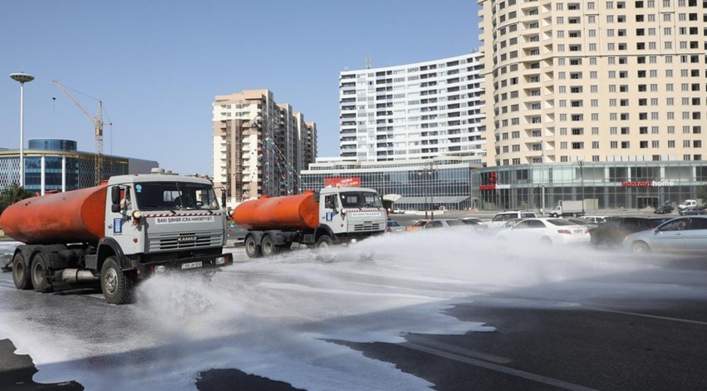Bakıda geniş dezinfeksiya işləri aparılacaq