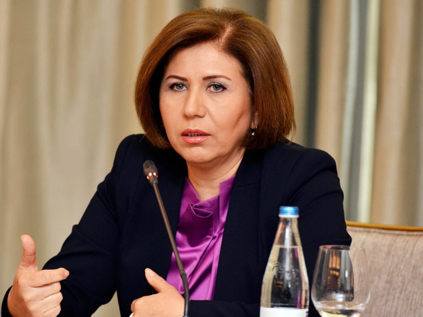 Bahar Muradovadan toyda iştirak etməsi ilə bağlı xəbərlərə MÜNASİBƏT