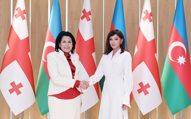 Gürcüstan Prezidenti Mehriban Əliyevanı təbrik etdi