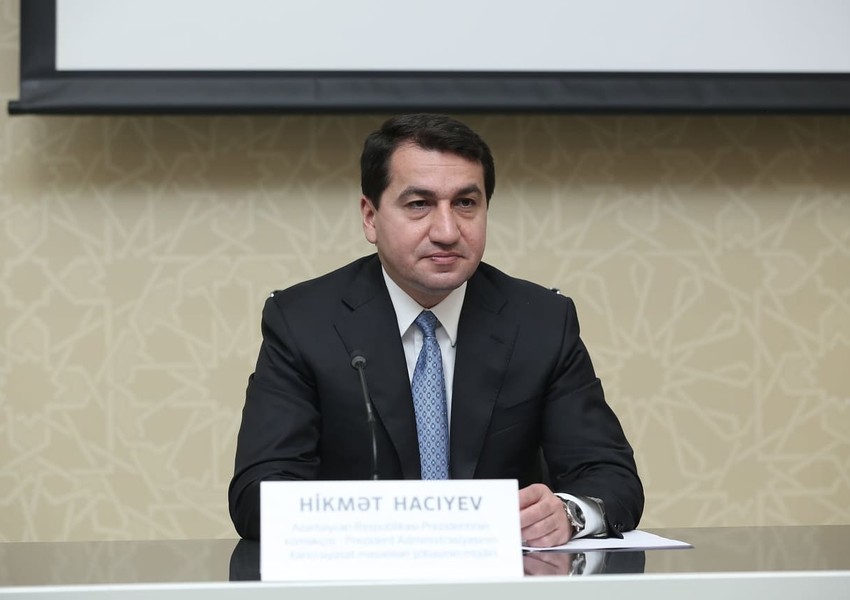 “Rus təyyarələrinin tikinti materialları daşıdığı barədə cavab bizi qane etmir” - Hikmət Hacıyev