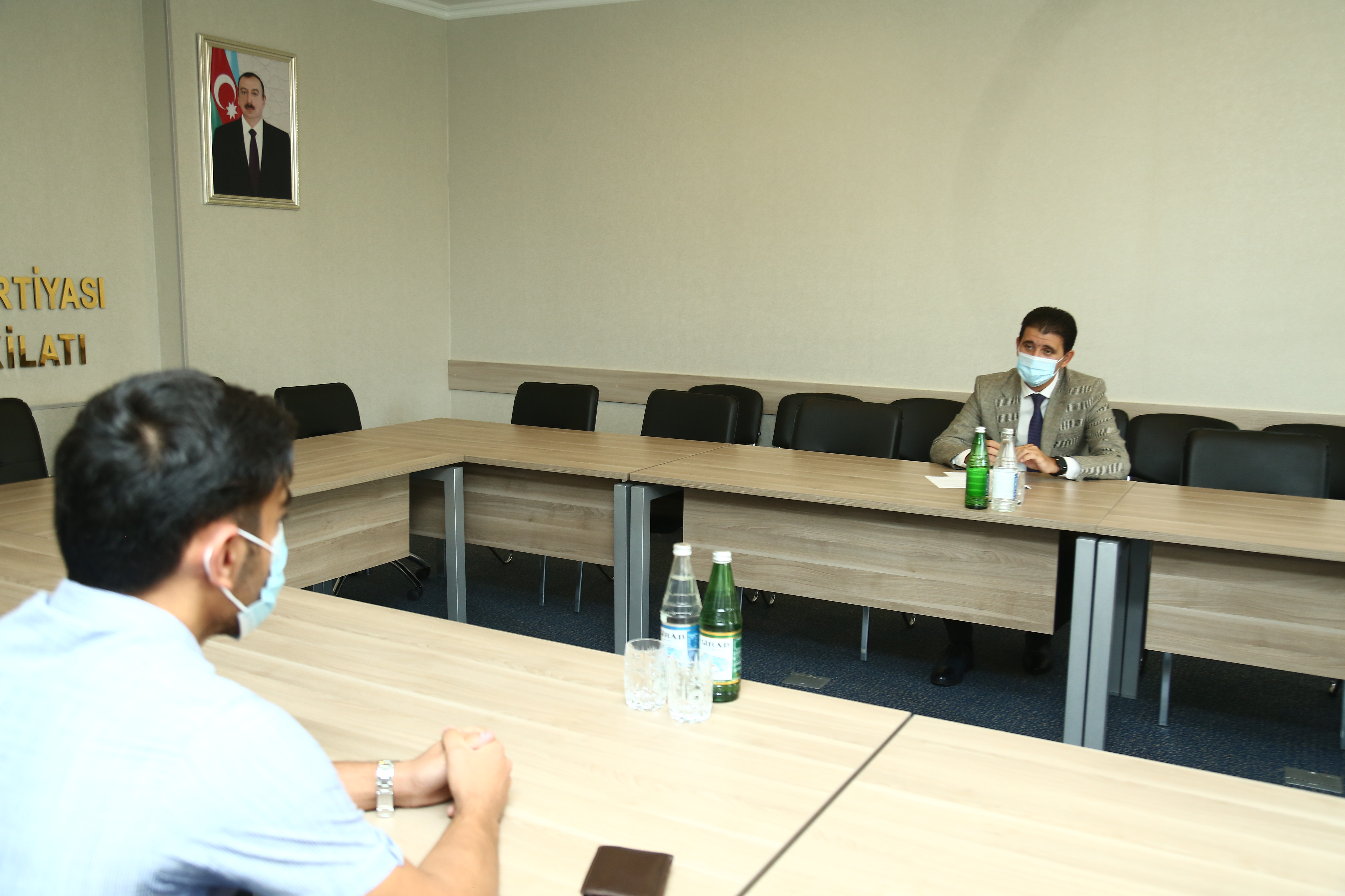 Deputat Naqif Həmzəyev seçicilərlə görüşüb - FOTO