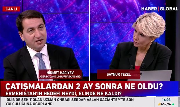 Hikmət Hacıyev: Azərbaycan və Türkiyə regionda çox gözəl inkişaf modeli yaradıblar - VİDEO