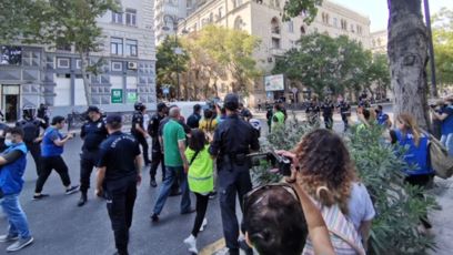 Bakıdakı aksiya ilə bağlı polisdən - RƏSMİ AÇIQLAMA