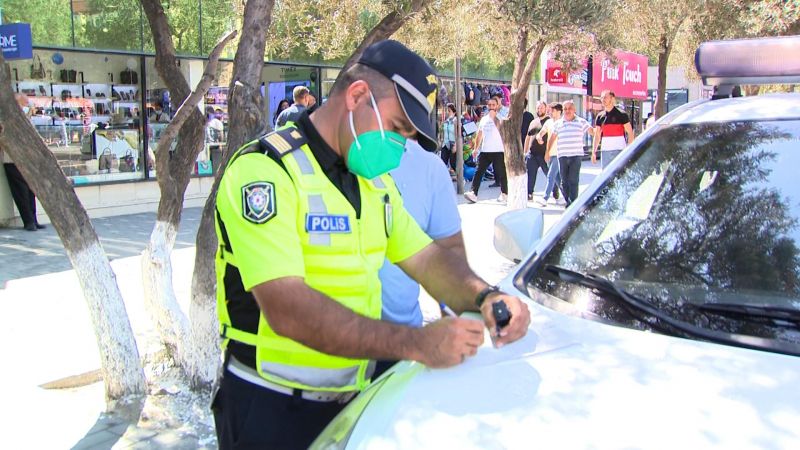 Polis hərəkətə keçdi — Bu qaydaları pozanlar cərimələnir — VİDEO