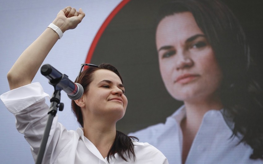 Tixanovskaya: “Lukaşenkonun bu ölkənin lideri olaraq gələcəyi yoxdur”