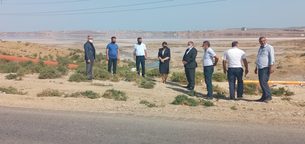 İcra başçısı “Zəli gölü”nə gəldi – Vəziyyət yerində araşdırıldı