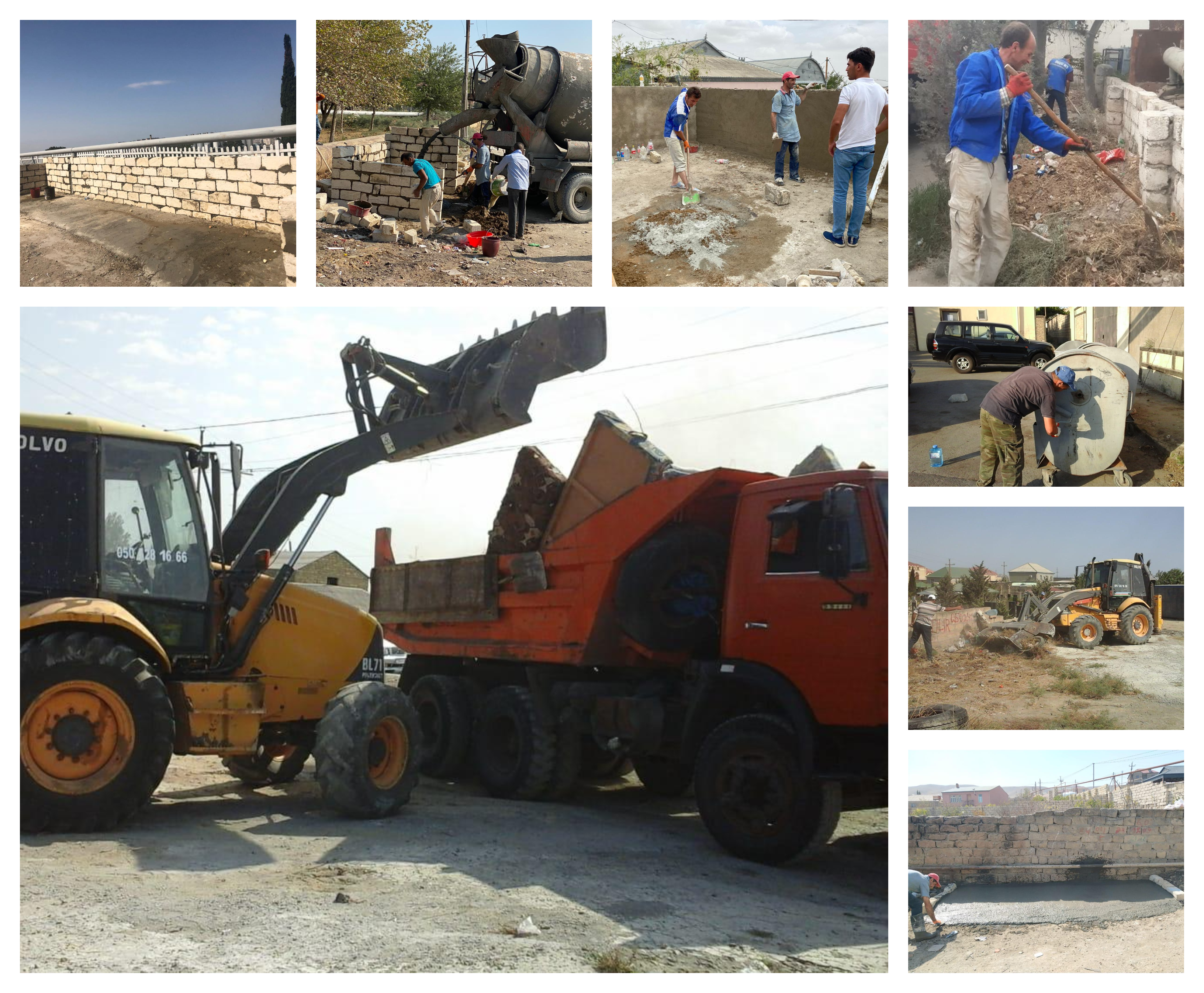 Binəqədi Rayonunda təmizlik işlərinin görülməsi davam etdirilir