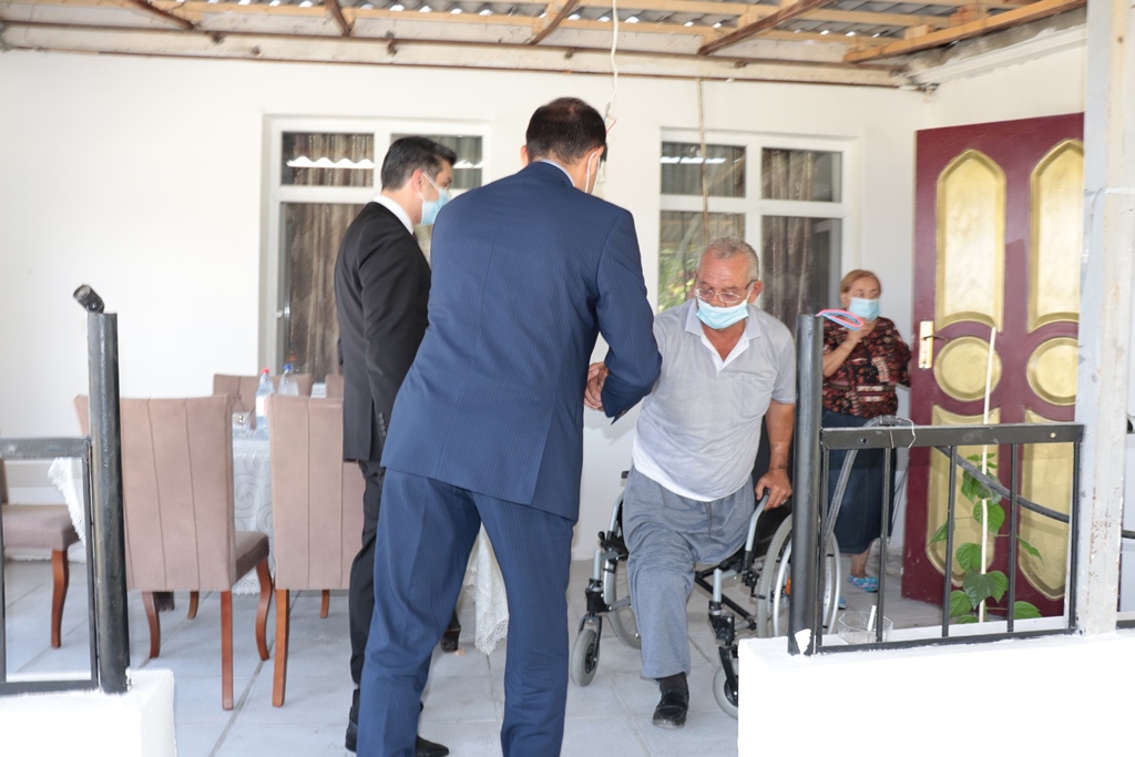 Naftalanda imtiyazlı ailələrin sosial problemlərinin həlli istiqamətində tədbirlər görülür - FOTOLAR