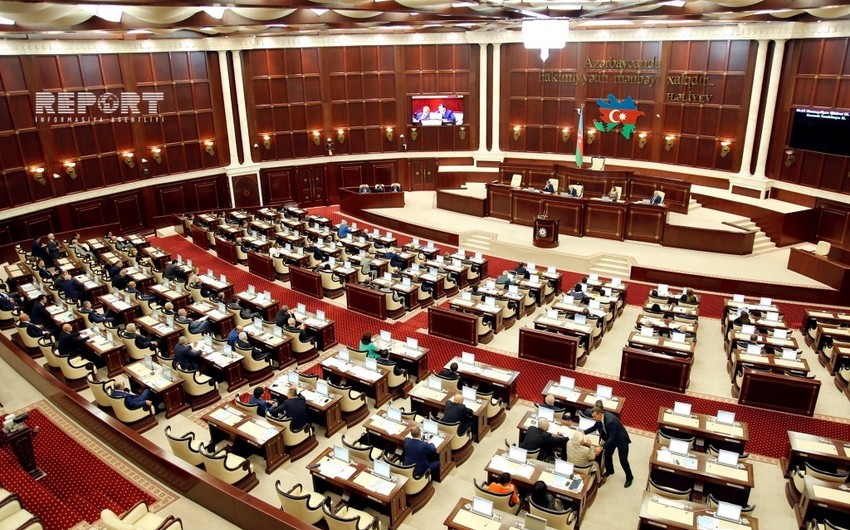 Milli Məclisin payız sessiyasının ilk plenar iclasının gündəliyi açıqlandı