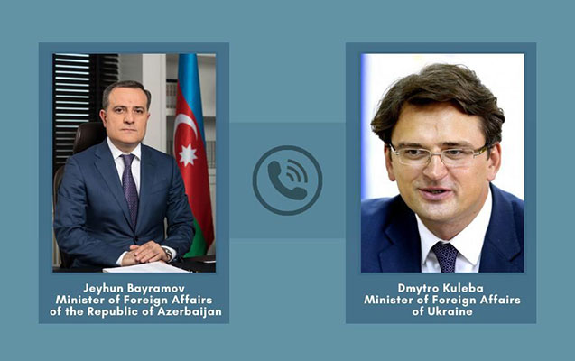 Azərbaycan və Ukrayna XİN rəhbərlərinin telefon danışığı oldu