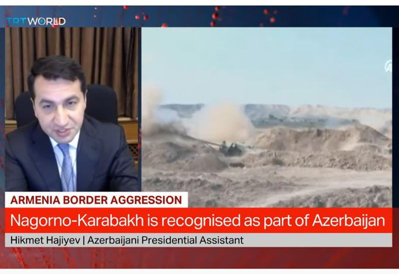 "Ermənistan işğalçıdır, Azərbaycan ədaləti bərpa edir" - Hikmət Hacıyev