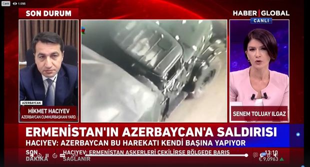 Prezidentin köməkçisi “Haber Global”a erməni təxribatlarından danışıb - VİDEO