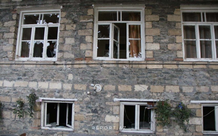Naftalan və Goranboyun kəndlərinə mərmi atılıb