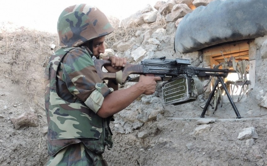 Hazırda düşmən kəndlərimizi atəşə tutur