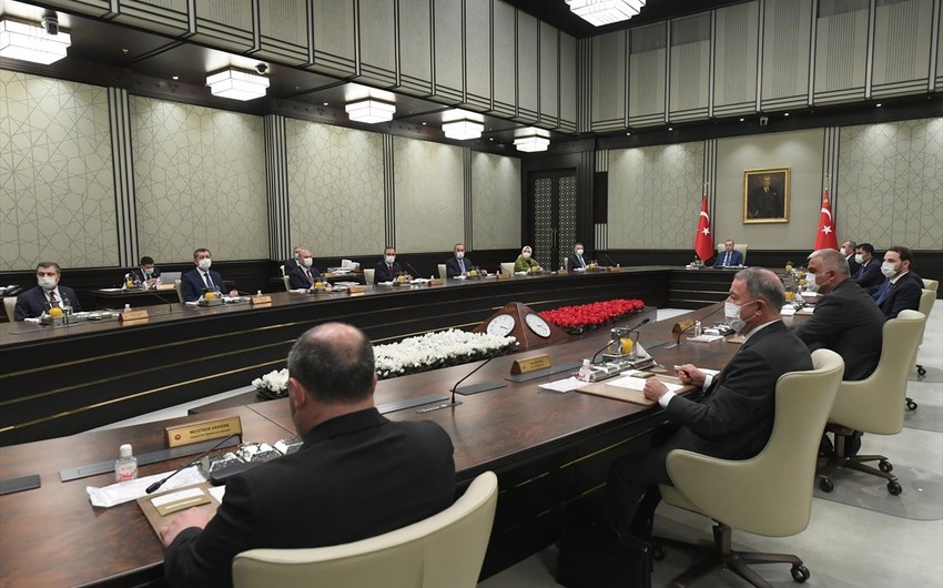 Türkiyə Nazirlər Kabinetinin iclası başlayıb, gündəlikdə Qarabağ da var