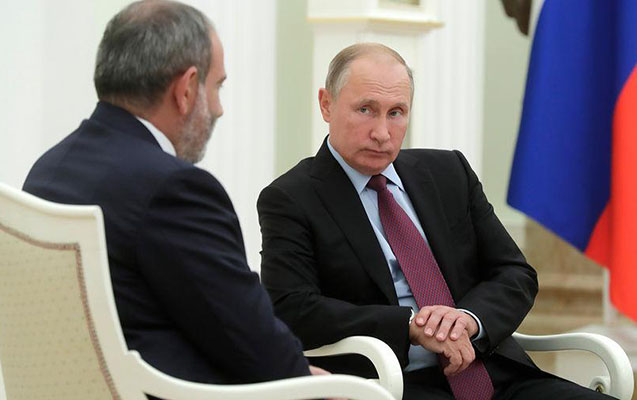 Paşinyan Putinə 5-ci dəfə zəng etdi