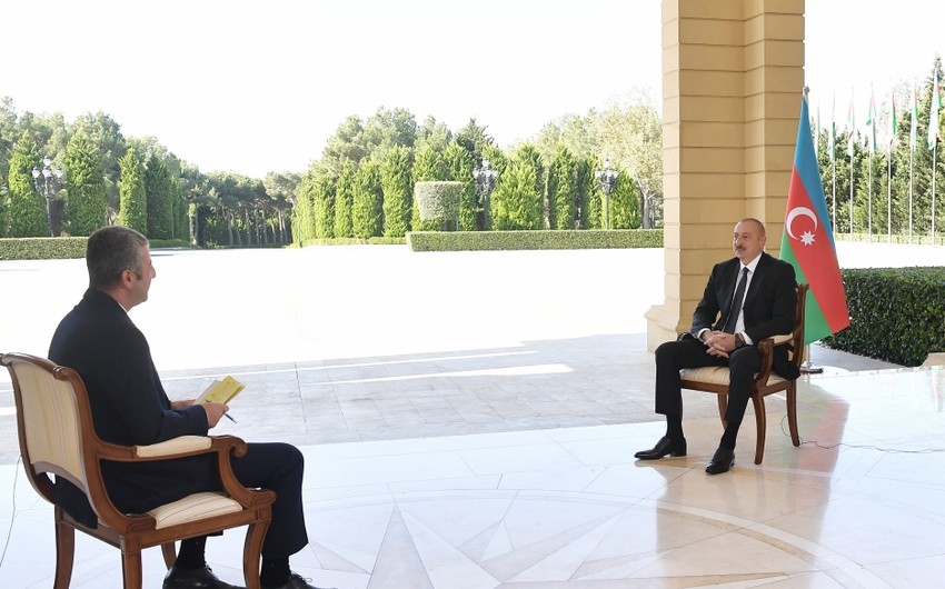 Prezident İlham Əliyev Rusiya, İran və ABŞ-ın mövqeyini şərh edib