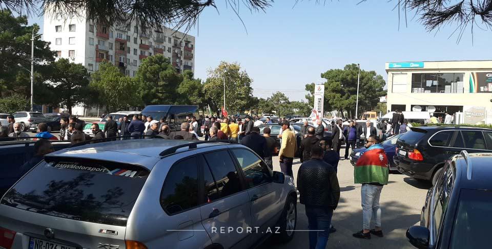 Gürcüstanda “Qarabağ Azərbaycandır!” yürüş-mitinqi keçirilib - FOTO
