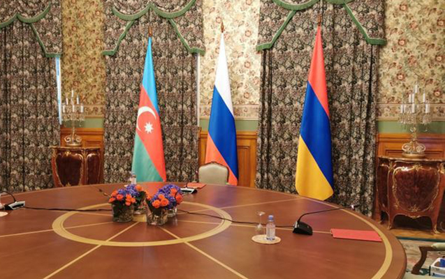 XİN rəhbərlərinin Moskva görüşü başladı - FOTO