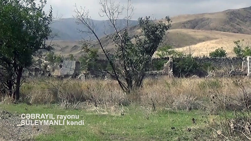 İşğaldan azad olunmuş daha bir kəndin görüntüsü  - VİDEO