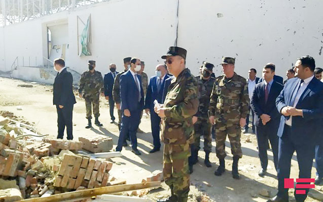 Kəmaləddin Heydərov Gəncəyə getdi - Foto