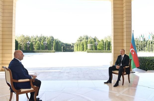 İlham Əliyev Türkiyənin “Haber Türk” telekanalına müsahibə verib - CANLI YAYIM