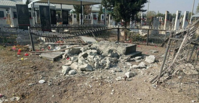 Tərtərdə qəbiristanlıqda ölən və yaralananların adları açıqlanıb