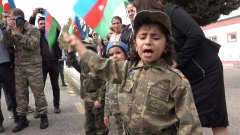 Xocavənddə qələbə yürüşü keçirildi - VİDEO