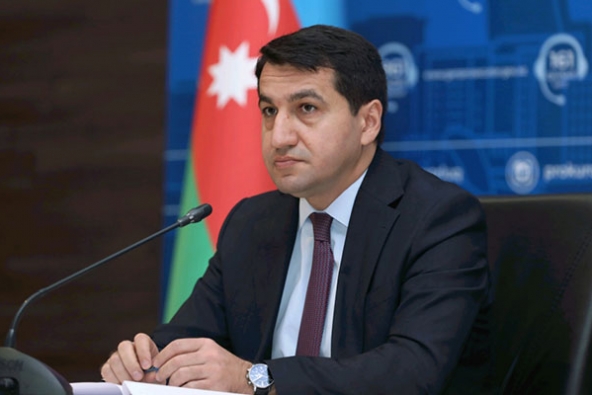 Hikmət Hacıyev: "Ermənistan münaqişənin coğrafiyasını genişləndirməyə çalışır"